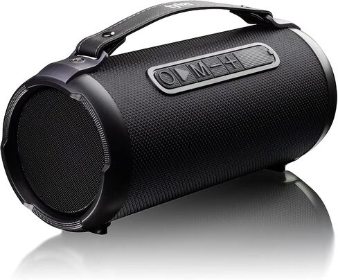 تايلر مكبر صوت بلوتوث لاسلكي مقاوم للماء طويل المدى 300 واط قابل لاعادة الشحن بمنفذ USB وMP3 وMicro SD وAUX وراديو اف ام وحزام حمل خفيف الوزن للمنزل والاماكن الخارجية in Saudi Arabia