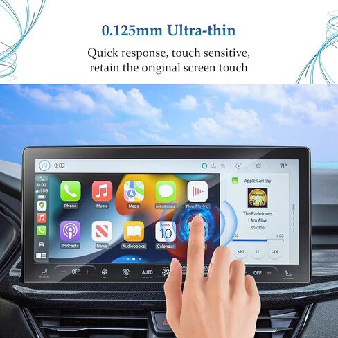 SKTU for 2026 Nissan Pathfinder Screen Protector 12.3 Inch for 2026+ Nissan Pathfinder (SV/SL/Rock Creek/Platinum) 12.3-Inch Navigation Nissan Pathfinder 2026 Accessories Screen Protective Film Tempered Glass [9H Hardness, Ultra HD, Anti-Glare&Scratch] in Kuwait