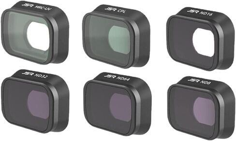 Mini 3 Pro Camera Lens Filter MCUV CPL ND8 ND16 ND32 ND64 ND256 ND/PL Filters Kit for DJI Mavic Mini 3 Pro Drone Accessories (12 in 1) in Saudi Arabia