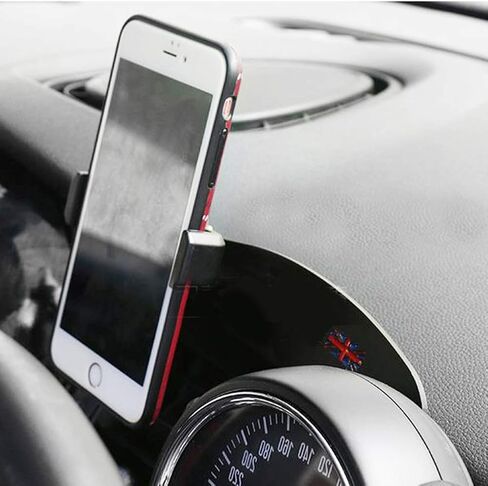 GTINTHEBOX Smartphone Cell Phone Cup Mount Holder with Cradle Rotatable Clip (Red & Blue Union Jack Flag Style, 3.5-5.5 Inch Phone) for Mini Cooper R60 R61, 1 Pack in Saudi Arabia