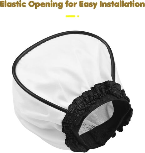 XIXIAN Universal Camera Flash Bounce Diffuser Speedlite Softbox Replacement for Nikon Sony on-Camera Flash in Kuwait