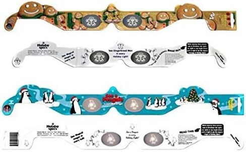20 Holiday Specs Christmas Glasses from American Paper Optics Turn Holiday lights into magical images in Saudi Arabia