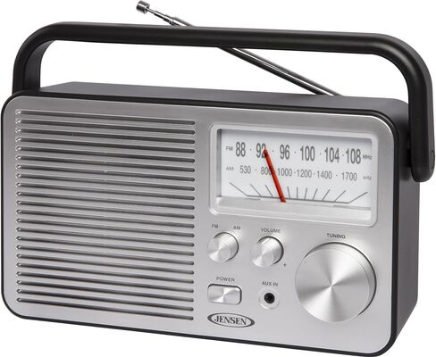جنسن MR-750-BK MR-750 راديو AM/FM محمول (أسود) in Saudi Arabia