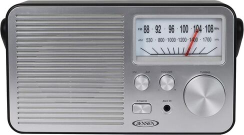 جنسن MR-750-BK MR-750 راديو AM/FM محمول (أسود) in Saudi Arabia