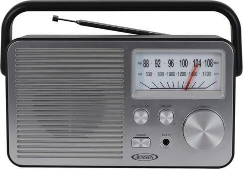 جنسن MR-750-BK MR-750 راديو AM/FM محمول (أسود) in Saudi Arabia
