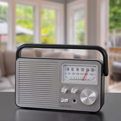 جنسن MR-750-BK MR-750 راديو AM/FM محمول (أسود) in Saudi Arabia