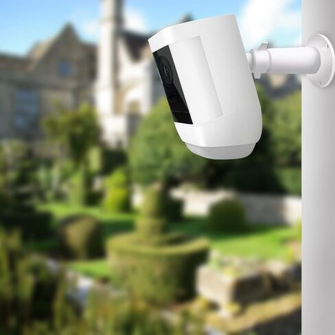 UYODM 2Pack Wall Mount Holder for Ring Spotlight Cam Plus/Pro Battery,360°Rotation Security Mounting Bracket for Ring Cam with 1/4 Screw Thread,Camera Not Included (White) in Kuwait
