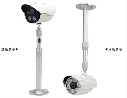 دعامات تثبيت لكاميرات الأمان، دعامة تثبيت CCTV IP، دعامات تثبيت ملحقات الكاميرا، رف جداري عائم، طول قابل للتعديل من 30 سم إلى 60 سم in Saudi Arabia
