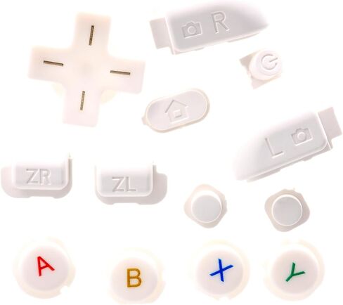 زر Deal4GO بديل ABXY مع LR/ZL/ZR/Home/Start/Power/Select Buttons Set لجهاز Nintendo New 3DS XL/New 3DS LL (أزرق) in Kuwait