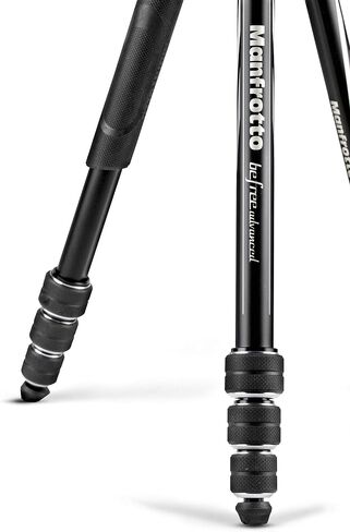 Manfrotto Befree 3-Way Live Camera Tripod Head, Aluminium, 6kg Payload, for Travel Tripods, with Foldable Handles, Fluid Drag System, for Photo and Video, Vlogging Equipment (MH01HY-3WUS) in Saudi Arabia