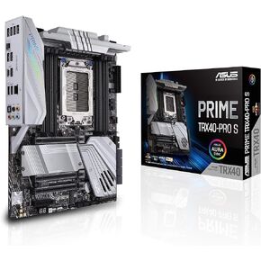 اسس لوحة ام TRX40-Pro S AMD sTRX4 الجيل الثالث رايزن ثريدريبر ATX لإنشاء المحتوى (16 مرحلة طاقة، منفذ الملحقات الإضافية السريع 4.0، DDR4، ثلاثي M.2، جيجابت LAN، مزامنة اورا RGB). in Saudi Arabia