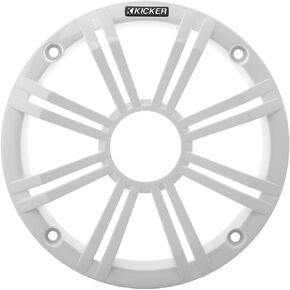 Kicker 45BKMG6W 6-1/2" Marine Speaker Grille (White) Compatible ONLY! with Kicker 6-1/2" KM, KMFC, KMTC and KMTDC Series Marine Speakers - Price per Single Unit, 1 Grille in Saudi Arabia