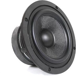 RANIT 6 بوصة Dia Max 100 واط مكبرات صوت محورية منخفضة إلى متوسطة التردد DIY مكبر صوت للسيارة مع مقاومة 4 أوم 90 ديسيبل in Kuwait