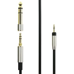 NewFantasia Replacement Audio Upgrade Cable Compatible with Sennheiser HD598, HD598Cs, HD560s, HD598SE, HD620S, HD400PRO, HD599, HD569, HD579, HD505 Headphones 3meters/9.9feet in Kuwait