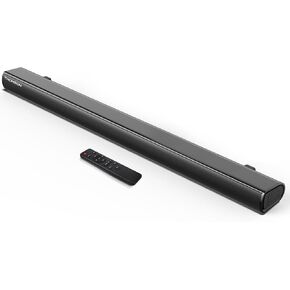 طومسون مكبرات صوت للتلفزيون، مكبرات صوت للمسرح المنزلي مقاس 35 بوصة مع مكبر صوت انعكاسي، بلوتوث 5.0، صوت DSP وقابل للتعديل على الحائط، HDMI/ARC/AUX/Opti/Coax/USB in Kuwait