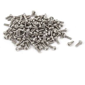 New Lon0167 PM2 x Featured 6mm Metal Phillips reliable efficacy Notebook Laptop Computer Screw Silver Tone 100pcs(id:412 7f fa f60) in Saudi Arabia