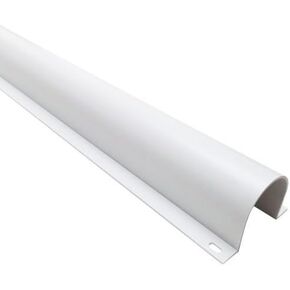 Electriduct 3" Plastic Flanged Wire Guard Cable Raceway - (1 x 3FT Stick = 3 Feet) - White in Kuwait