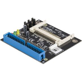 StarTech.com 40/44 Pin IDE إلى محول Flash SSD مدمج - IDE إلى قارئ بطاقات CF - محول CF إلى IDE (IDE2CF)، أسود (عبوة من 2) in Kuwait