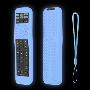 LEFXMOPHY Case Cover for Bose Solo 5 TV Soundbar Universal Remote Control, Black Silicone Protector
