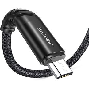 AINOPE Micro USB Cable (Grey, 0.9ft) in Saudi Arabia