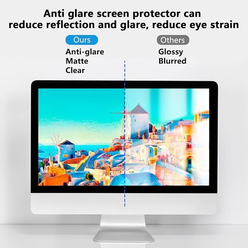 AIZYR Privacy Screen Filter 35 Inch Computer Screen Protector Eye Protection and Anti Glare for 21:9 Widescreen Display 1 Piece, Anti-Peeping Shield, 82x34.5cm in Kuwait