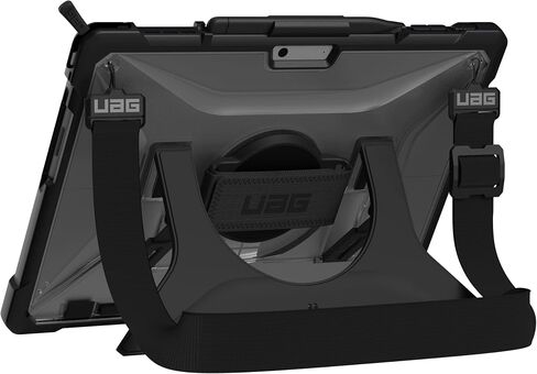 URBAN ARMOR GEAR UAG Designed for Microsoft Surface Pro 13" 12/11 Edition Case with Built-in Kickstand Hand & Shoulder Strap Pen Holder Compatible with Type Cover Keyboard Protective Cover, Plasma Ice in Saudi Arabia