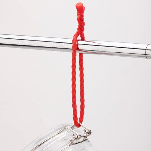 10 PCS 6-Inch Silicone Cable Ties - Reusable Twist Ties Bendable Steel-Core Rubber Cable Ties for Bundling and Holding, All Purpose Cord Tie for Indoor and Outdoor (5 Colors) in Kuwait