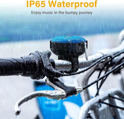 Onforu Portable Bluetooth Speaker for Bike, IP65 Waterproof Mini Outdoor Shower Travel Speakers, Bike Accessories Wireless Bicycle Speaker with Loud Sound for Riding, Ideal Gift in Kuwait