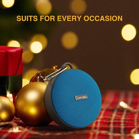 Onforu Portable Bluetooth Speaker for Bike, IP65 Waterproof Mini Outdoor Shower Travel Speakers, Bike Accessories Wireless Bicycle Speaker with Loud Sound for Riding, Ideal Gift in Kuwait