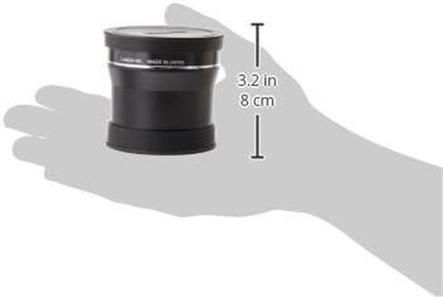 Canon Tele-Converter TL-H58 for XF205, XF200, XF105, XF100, XA25, XA20, XA10 Professional آلة تصوير فيديو تحمل باليد in Kuwait