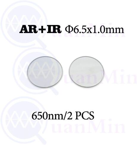 Quanmin 6.5mm Optical AR-IR Cut Filter AR/IR Blocking Filter for Camera Lens M12 etc in Saudi Arabia