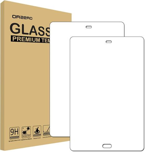 [عبوتان] OrZero for Asus زينباد Z8s / ZT582KL واقي شاشة من الزجاج المقسى ، 9 صلابة HD المضادة للخدش خالية من الفقاعات [ضمان استبدال مدى الحياة] in Kuwait