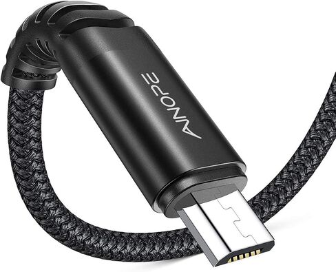 AINOPE Android Micro USB Cable Charger 2 Pack 3.3FT لكابل شحن Samsung Galaxy S7، سلك شاحن الهاتف متوافق مع Samsung Galaxy S6، J7 Edge Kindle Note 5 مادة النايلون المتينة in Kuwait