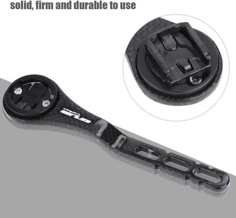 VGEBY Stem Extension Mount, Carbon Fiber Bike GPS Computer Handle Bar Out-Front Mount Bryton Out Front Mount in Saudi Arabia