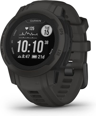 Garmin Instinct 2, dezl Edition, Rugged Trucking Smartwatch, Easy Break Planning, Compatible with the dezl OTR Navigator, Black in Saudi Arabia