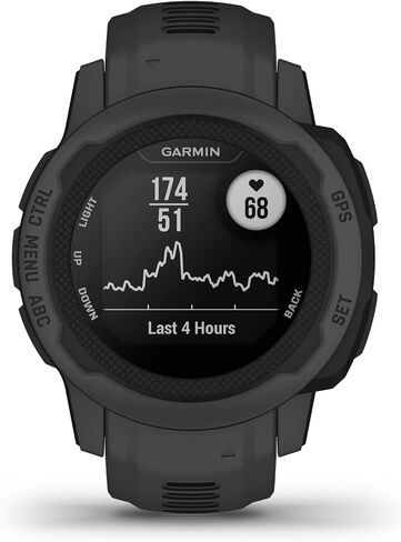 Garmin Instinct 2, dezl Edition, Rugged Trucking Smartwatch, Easy Break Planning, Compatible with the dezl OTR Navigator, Black in Saudi Arabia