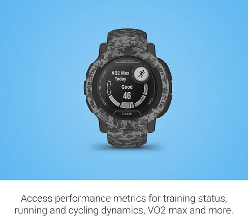 Garmin Instinct 2 Solar, Smaller-Sized Rugged Outdoor Watch with GPS, with Solar Charging Capabilities, Built for All Elements, Multi-GNSS Support, Tracback Routing and More, Graphite in Saudi Arabia