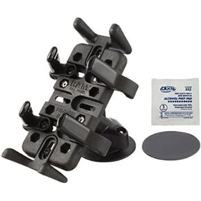 حوامل ذاكرة الوصول العشوائي (RAP-SB-178-UN4U) قاعدة تثبيت مرنة لاصقة مع حامل هاتف/راديو بمقبض إصبع عالمي in Kuwait