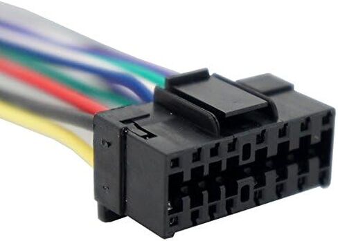 Harmony Audio HA-JVC16A Compatible with JVC KD-G140 Aftermarket Stereo Radio Receiver Replacement Wire Harness Cable in Saudi Arabia