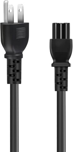 كابل سلك طاقة تيار متردد عالمي بطول 6 أقدام و3 شقوق NEMA 5-15P إلى IEC320C5 7A 125V لأجهزة الكمبيوتر المحمول LG TV والكمبيوتر المحمول والمزيد in Kuwait