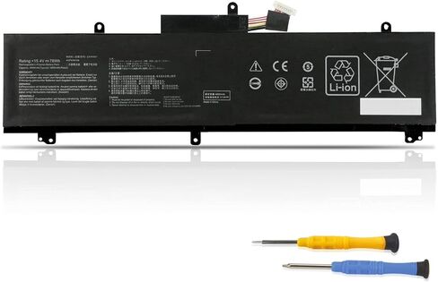 New C41N1837 Battery Replacement for ASUS Rog Zephyrus GA502 GA502D GA502DU GA502GU GA502IV GU502 GU502DU GU502GV GU502LU GU502LW GU502LV GX502GV GX502GW GU532 GX532 GU532GU GU532GV GX532GV GX532GW in Saudi Arabia