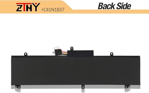 New C41N1837 Battery Replacement for ASUS Rog Zephyrus GA502 GA502D GA502DU GA502GU GA502IV GU502 GU502DU GU502GV GU502LU GU502LW GU502LV GX502GV GX502GW GU532 GX532 GU532GU GU532GV GX532GV GX532GW in Saudi Arabia