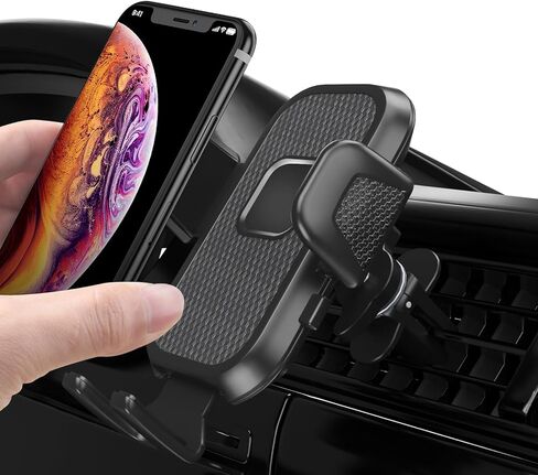 حامل هاتف Poboko لتنفيس السيارة [حاملات هواتف مطورة 2023] حامل هاتف خلوي للسيارة بدون استخدام اليدين مناسب للهواتف الذكية، iPhone. [قوي عسكري، قبضة محكمة ولا تنزلق أبدًا] عالمي in Kuwait