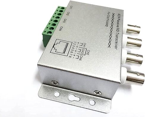 BeElion UTP 4 Channel 720P 1080P CVI/TVI/AHD Passive HD Transceiver,BNC to Cat5/5E/6 RJ45(T568B) UTP Cable Converter for CCTV Camera System in Saudi Arabia