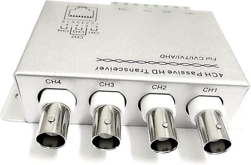 BeElion UTP 4 Channel 720P 1080P CVI/TVI/AHD Passive HD Transceiver,BNC to Cat5/5E/6 RJ45(T568B) UTP Cable Converter for CCTV Camera System in Saudi Arabia