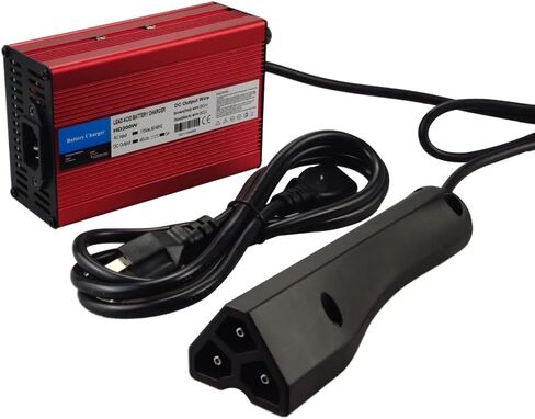 Hogardsujia 48V 5A RXV شاحن بطارية عربة الجولف لـ Ez-Go EZgo TXT مع RXV Plug 3 Prong in Kuwait