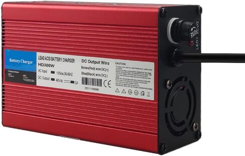 Hogardsujia 48V 5A RXV شاحن بطارية عربة الجولف لـ Ez-Go EZgo TXT مع RXV Plug 3 Prong in Kuwait