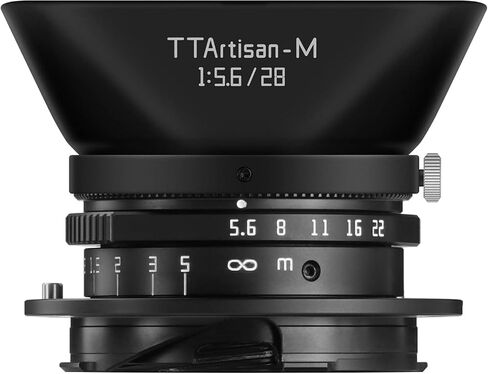 TTArtisan M 28mm F5.6 Full Frame Large Aperture Camera Lens for Leica M Mount Camera Black Brass in Saudi Arabia