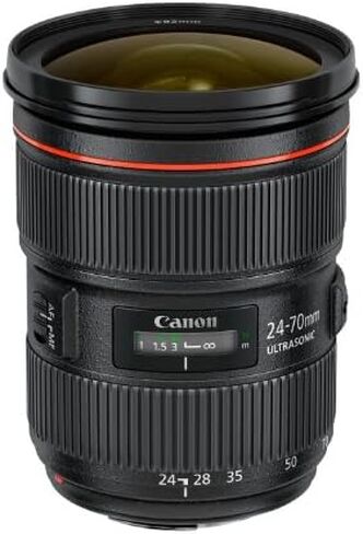 Canon EF 24-70mm f/4.0L is USM Standard Zoom Lens - 6313B002 in Saudi Arabia