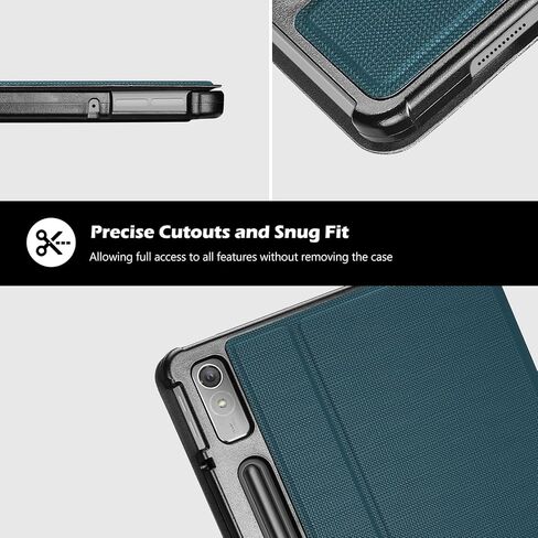 ProCase for Lenovo Tab P11 Pro Gen 2 Case 11.2" 2022, Slim Stand Folio Protective Hard Shell Shockproof Cover for Lenovo Tab P11 Pro 2nd Generation 11.2 inch (TB132FU) -Black in Kuwait